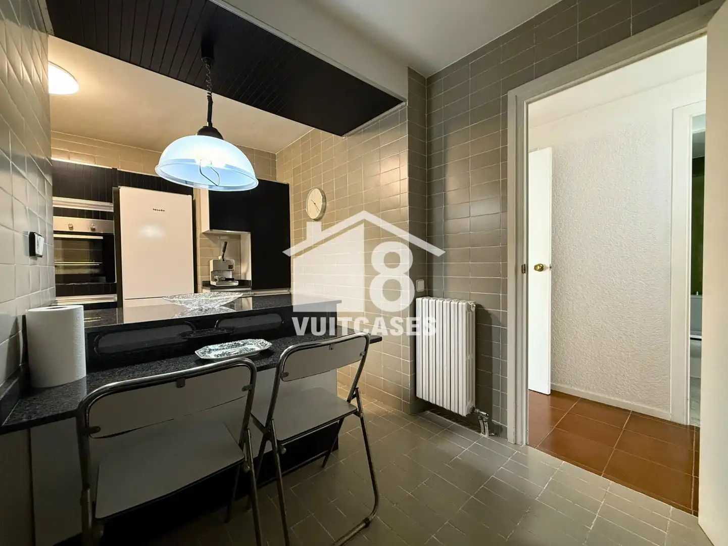 Kitchen of Flat for sale in Sant Vicenç de Montalt  with Heating, Private garden and Terrace