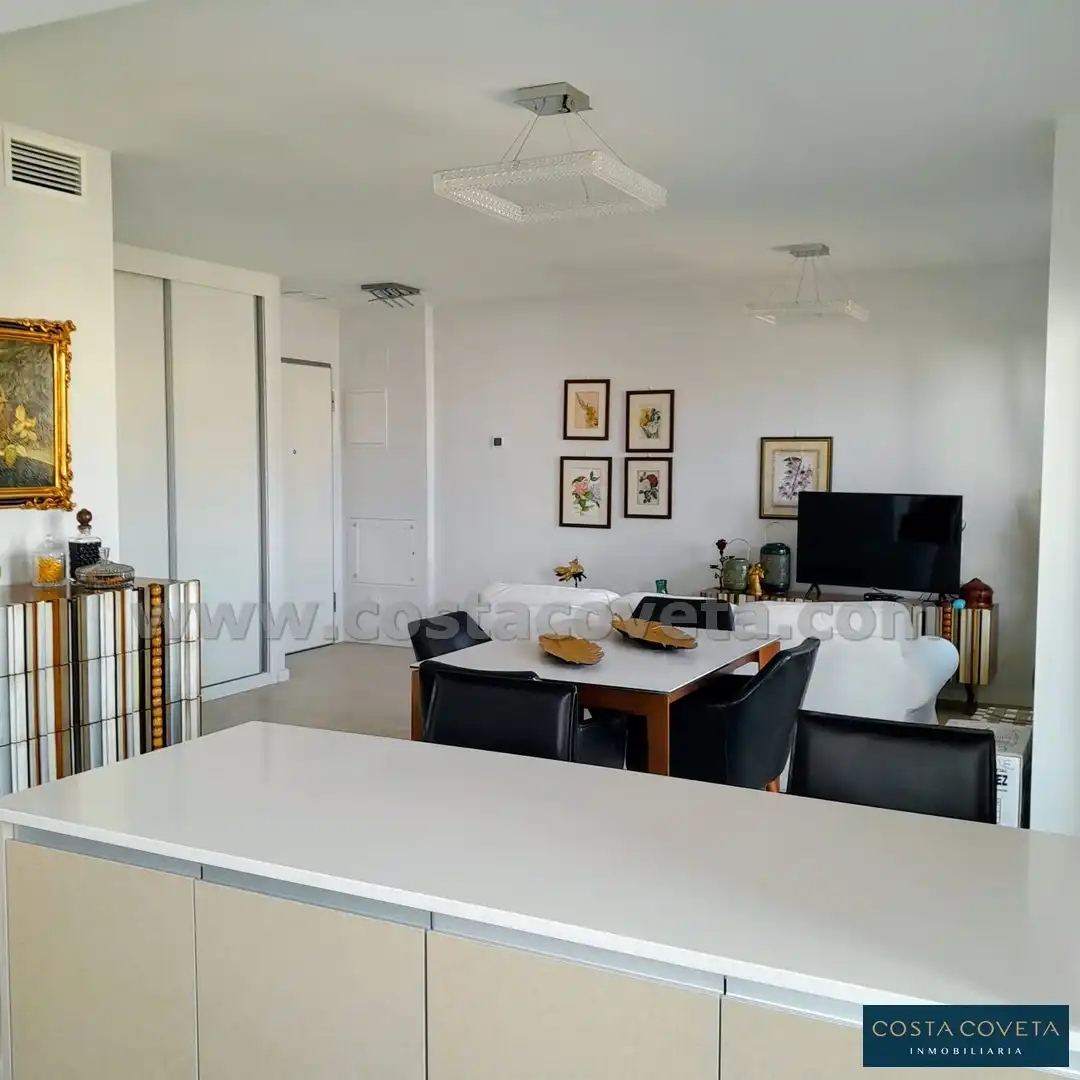 Dining room of Apartments for sale in El Campello  with Air Conditioner, Swimming Pool and Furnished