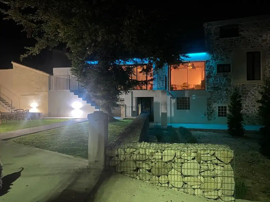 Vista exterior de Casa o xalet en venda en Cocentaina amb Calefacció, Jardí privat i Terrassa