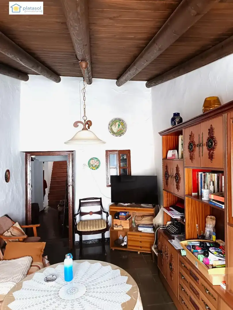 Sala de estar de Casa o chalet en venta en Galaroza con Aire acondicionado, Trastero y Amueblado