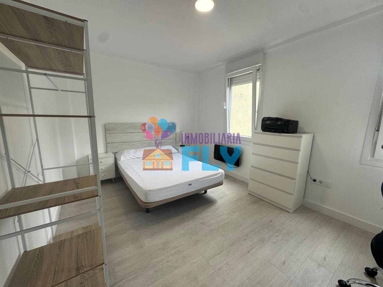 Bedroom of Flat to rent in Ourense Capital   with Heating, Furnished and Balcony
