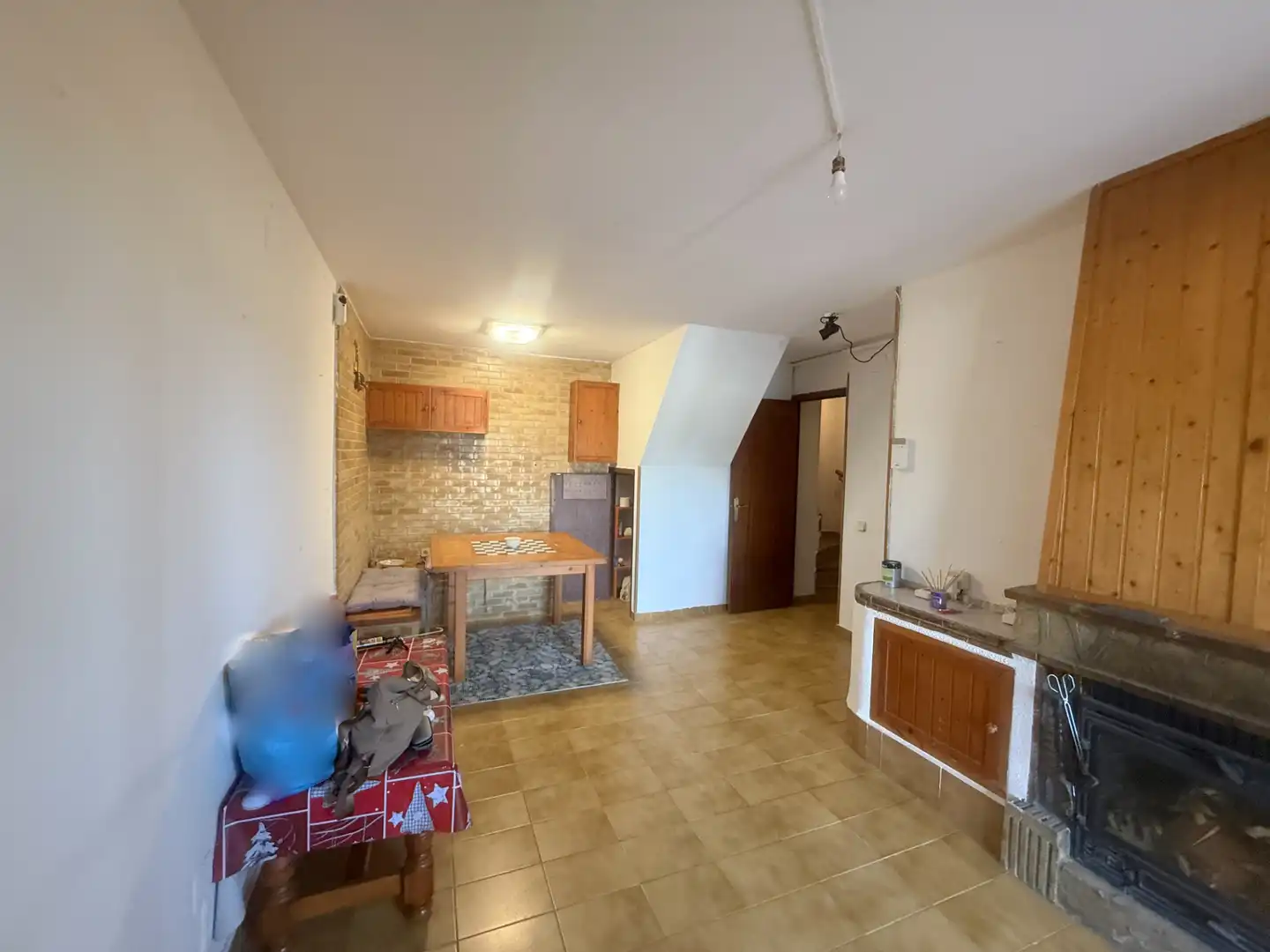 Küche von Einfamilien-Reihenhaus zum Verkauf in Creixell mit Klimaanlage, Heizung und Terrasse