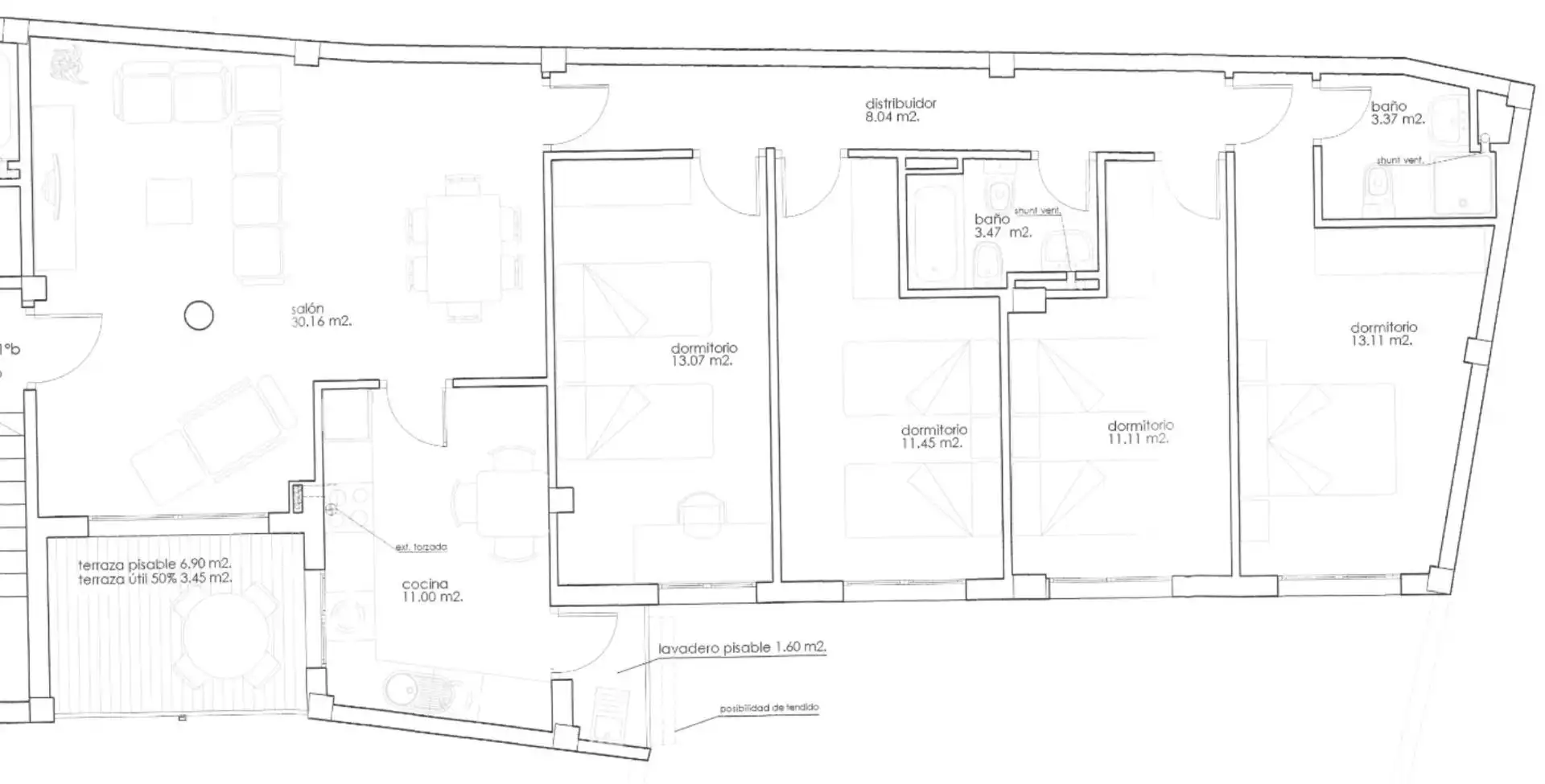 Piso en venta en Pechina con Trastero y Balcón