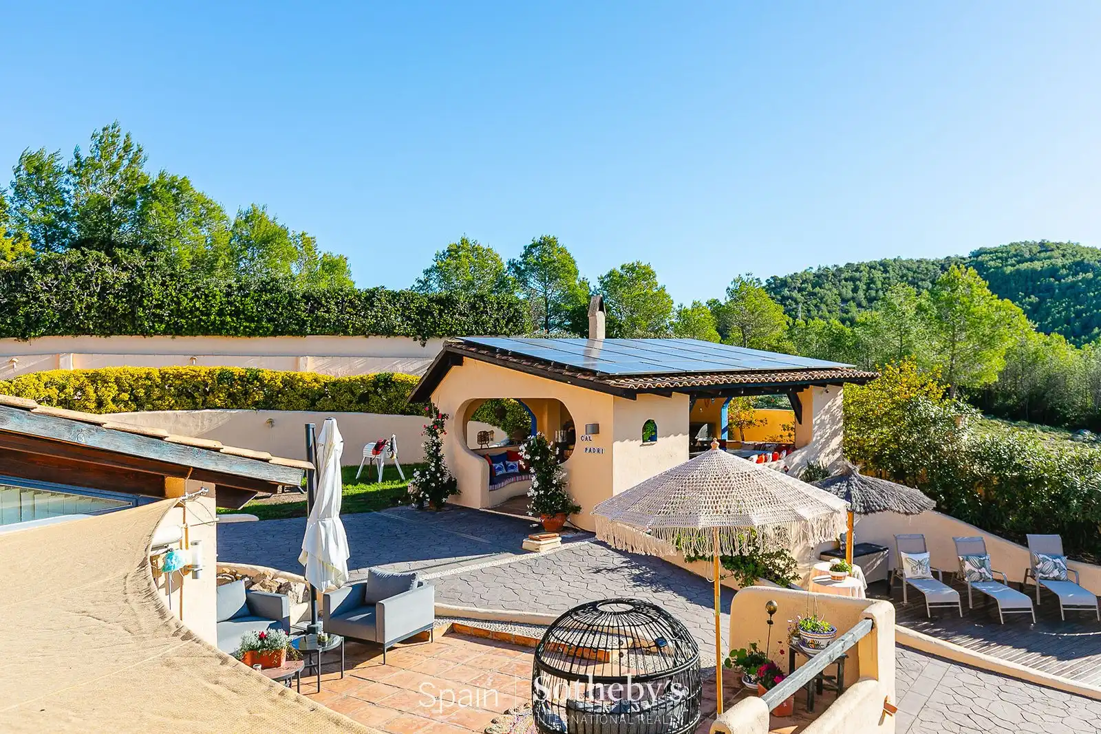Terraza de Casa o chalet en venta en Olivella con Aire acondicionado, Calefacción y Jardín privado