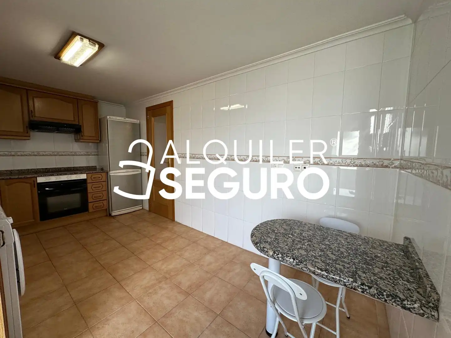 Kitchen of Flat for rent in Torrent  with Air Conditioner and Furnished