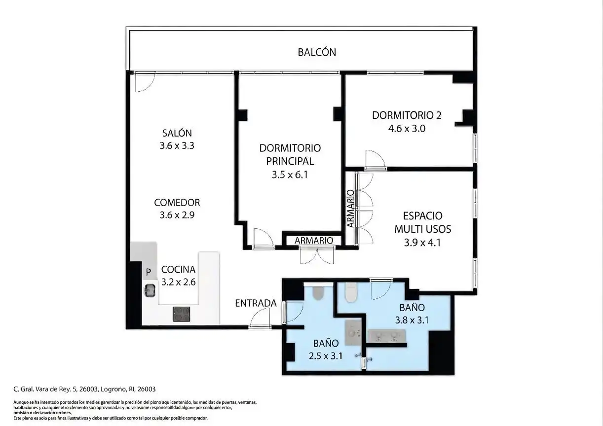 Wohnung mit Aufzug zum Verkauf in General Vara de Rey 5, imagen 41