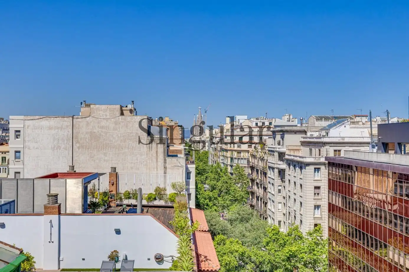 Attique avec jardin à vendre à Eixample, imagen 4