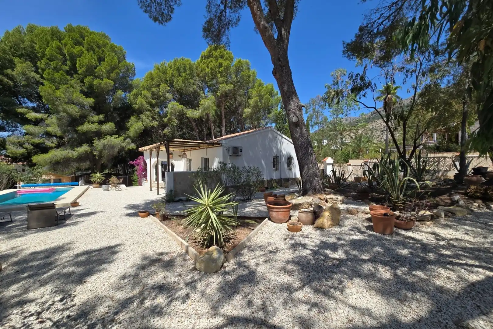 Vista exterior de Casa o chalet de alquiler en Altea con Aire acondicionado, Calefacción y Terraza