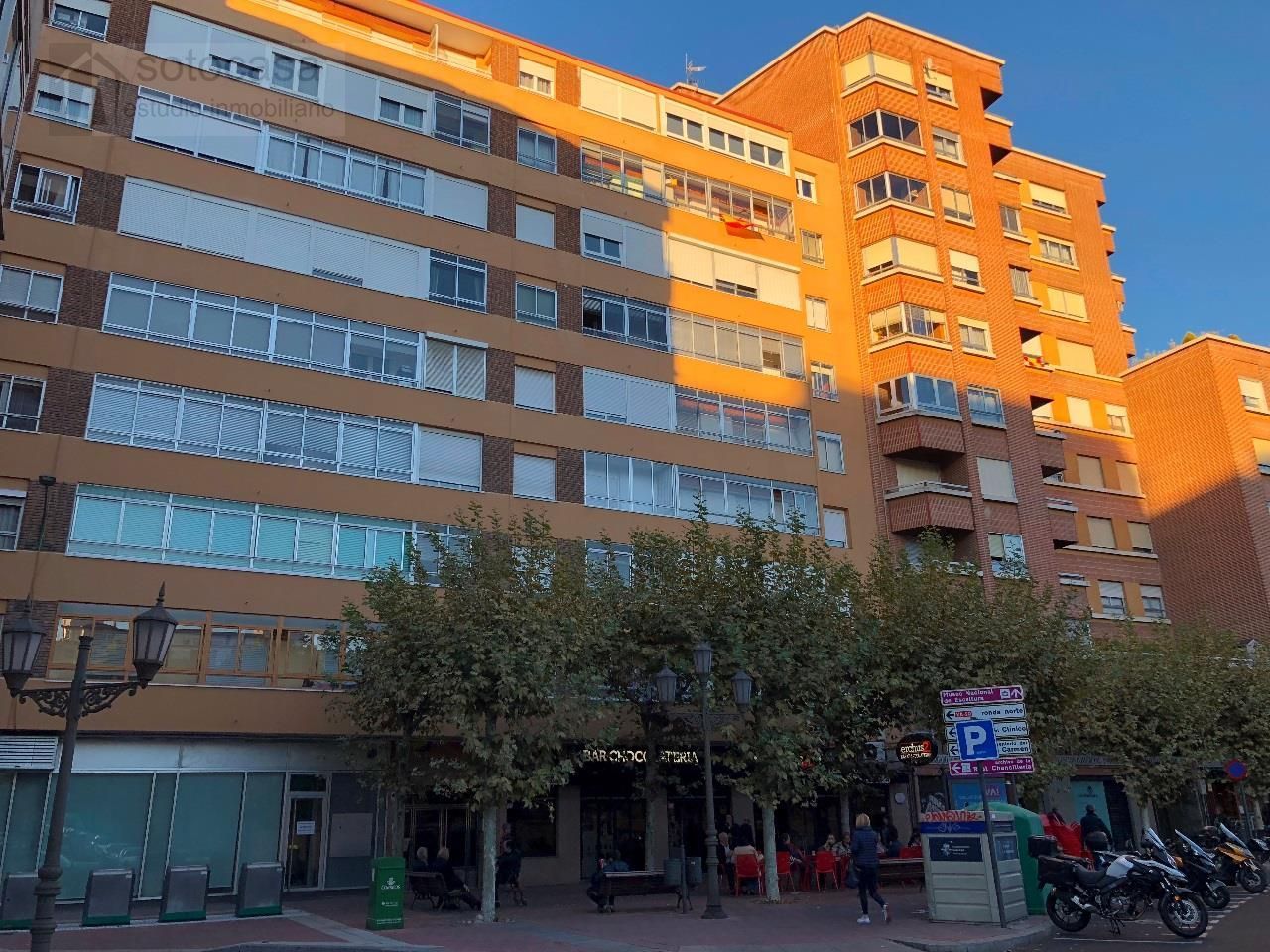 Vista exterior de Piso en venta en Valladolid Capital con Calefacción y Terraza