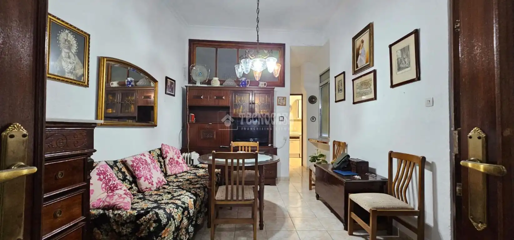 Sala de estar de Piso en venta en Sevilla con Aire acondicionado y Balcón