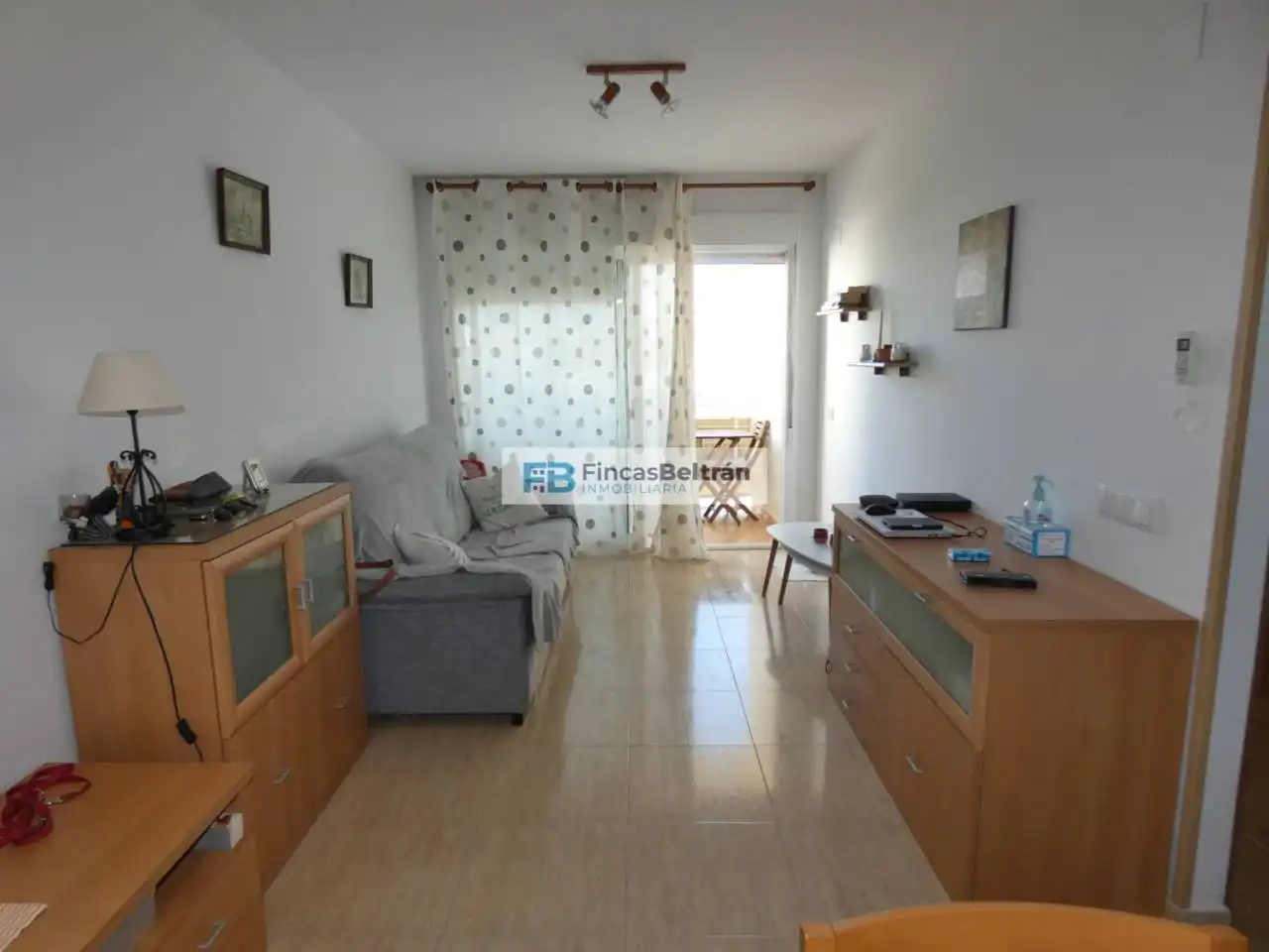 Sala de estar de Apartamento en venta en Zona Papa Luna - Platja del Gurugú