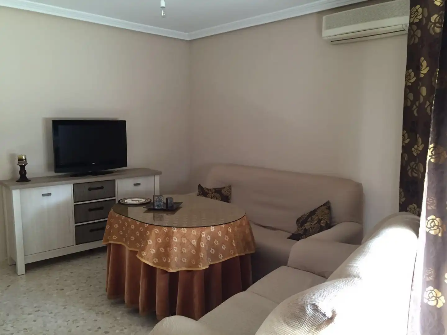 Living room of Flat for sale in Montijo  with Terrace and Balcony