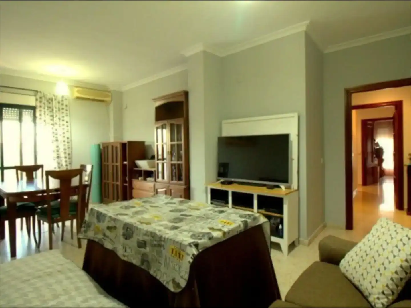 Sala de estar de Piso en venta en Olivenza con Aire acondicionado, Amueblado y Balcón
