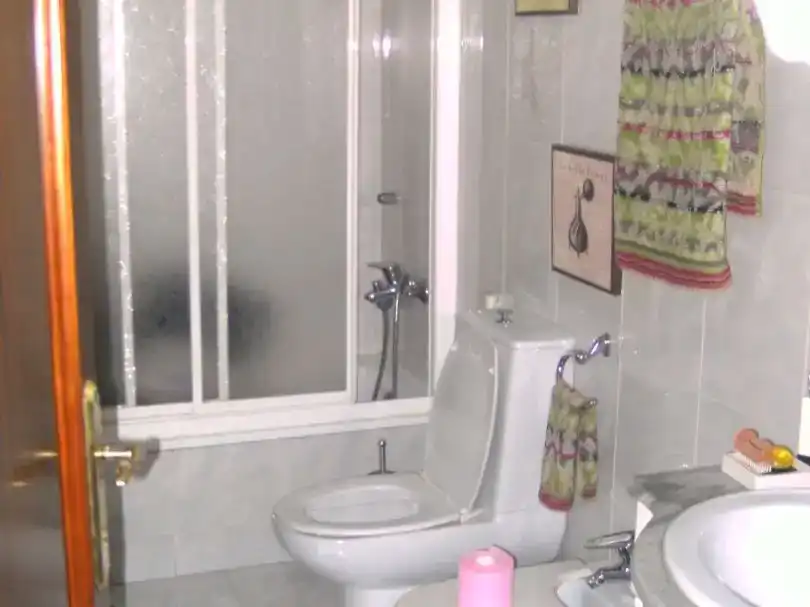 Bany de Apartament per a compartir en Ourense Capital  amb Parquet i Moblat