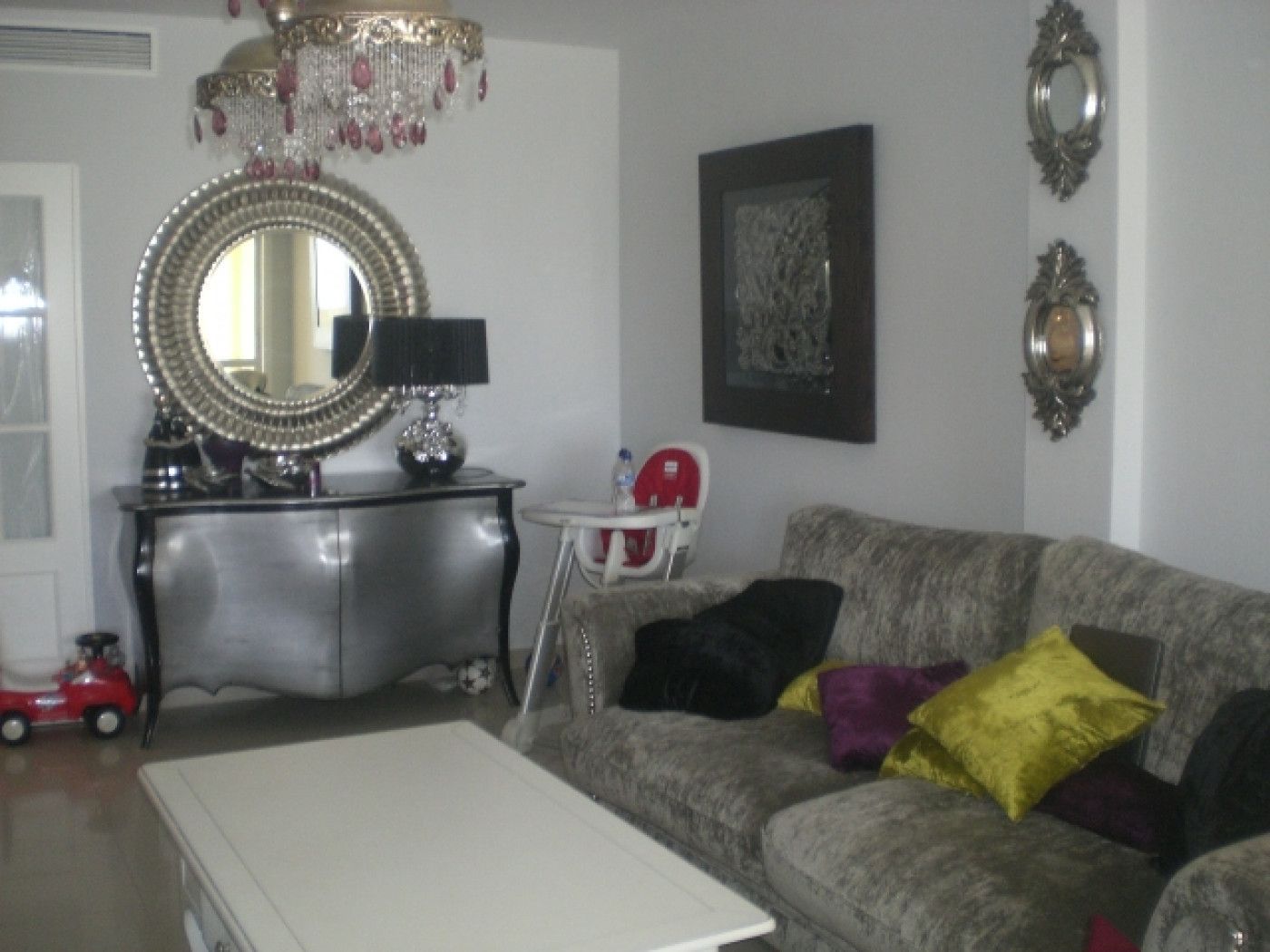Living room of Flat for sale in Lorca  with Air Conditioner, Heating and Terrace