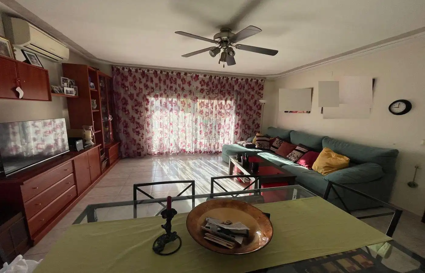Sala d'estar de Dúplex en venda en Alcanar amb Aire condicionat, Calefacció i Jardí privat
