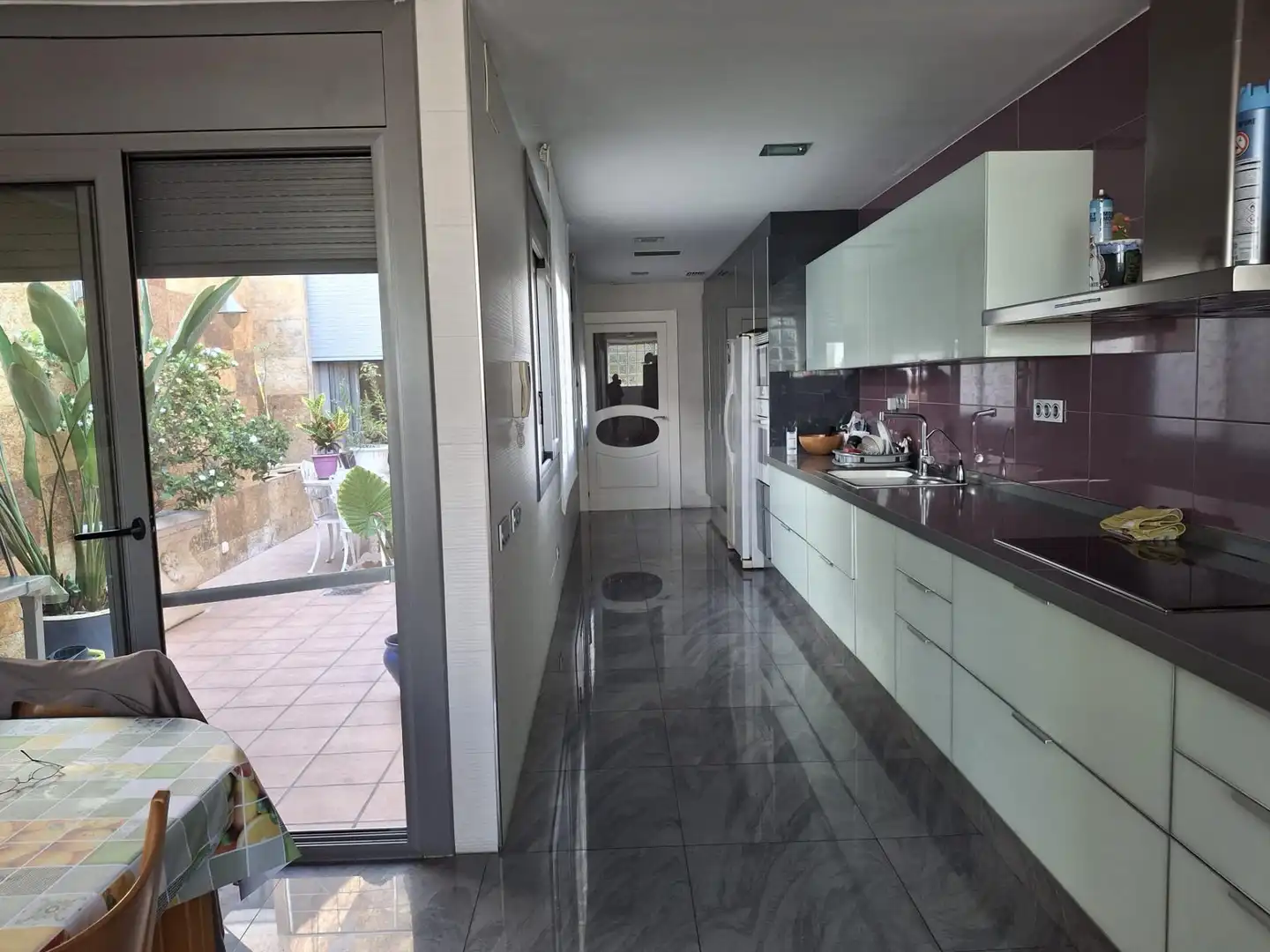 Kitchen of Detached homes for sale in Mataró  with Private garden, Terrace and Swimming Pool