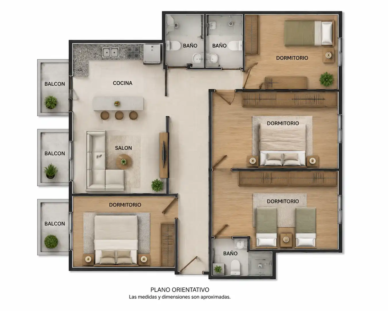 Flat for sale in Ocaña  with Air Conditioner, Terrace and Storage room