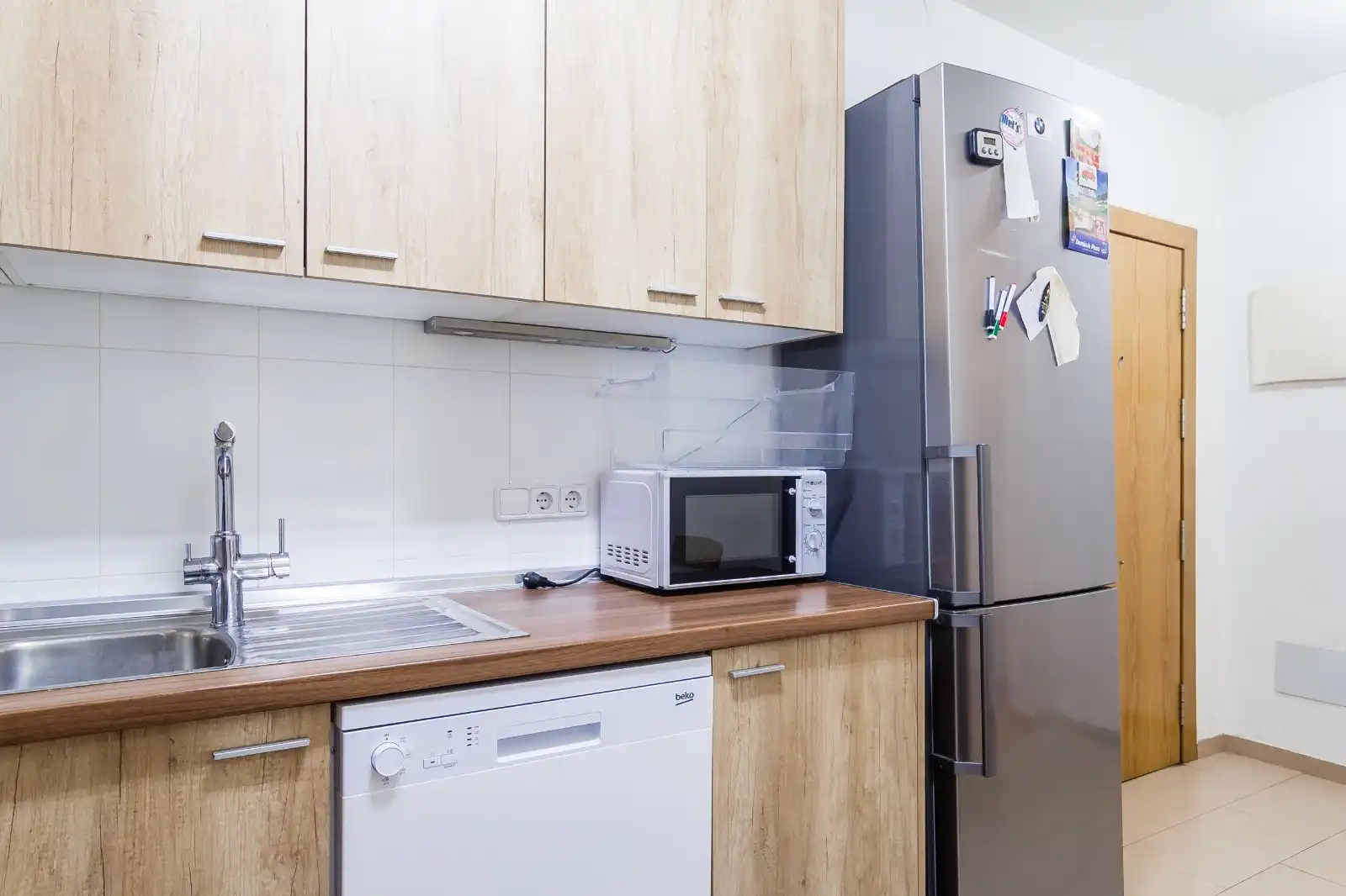 Cocina de Piso de alquiler en Murcia con Aire acondicionado, Parquet y Amueblado