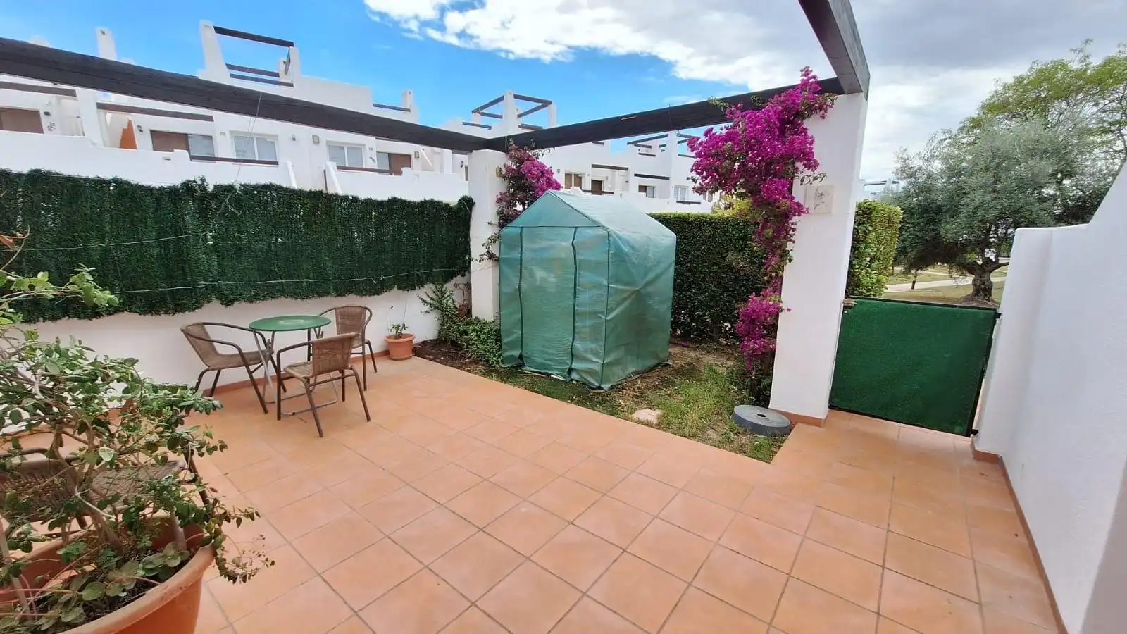 Terrassa de Planta baixa en venda en Alhama de Murcia amb Aire condicionat, Calefacció i Jardí privat