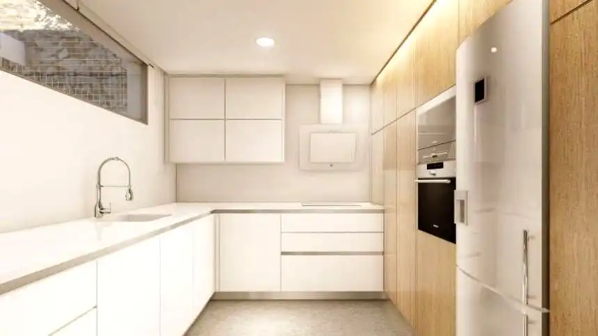 Cocina de Casa o chalet en venta en Málaga con Aire acondicionado, Jardín privado y Terraza