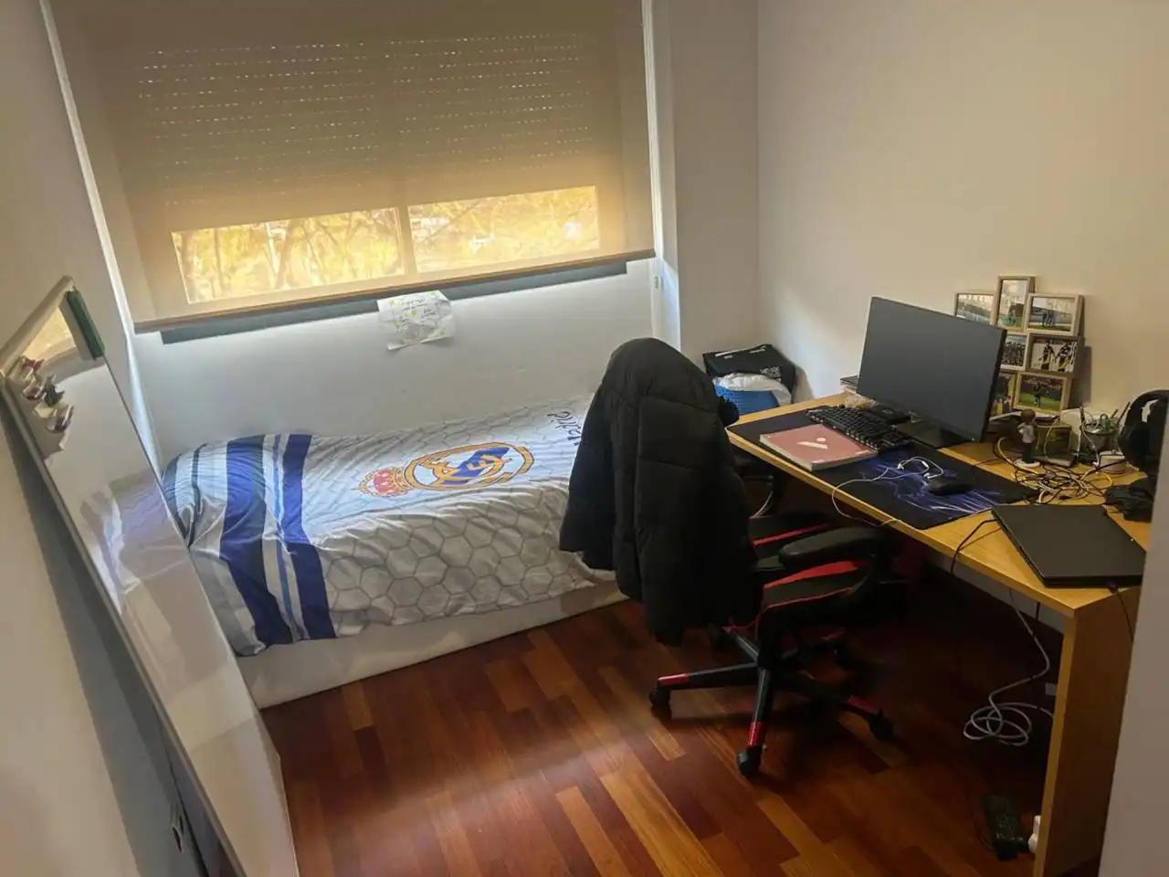 Schlafzimmer von Wohnung zum Verkauf in Castellón de la Plana / Castelló de la Plana mit Klimaanlage, Parkett und Terrasse