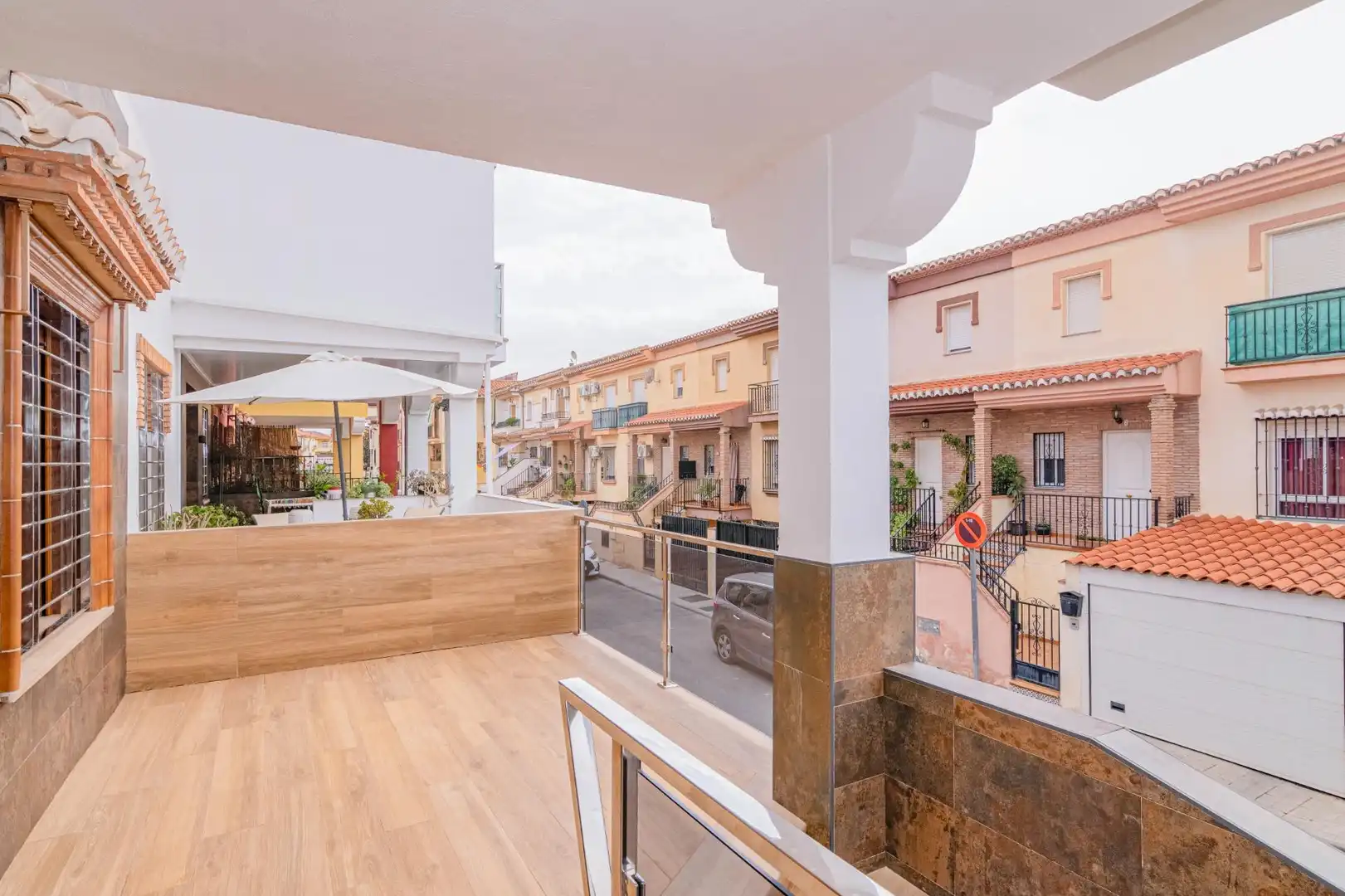 Terraza de Casa adosada en venta en Vegas del Genil con Aire acondicionado, Calefacción y Balcón