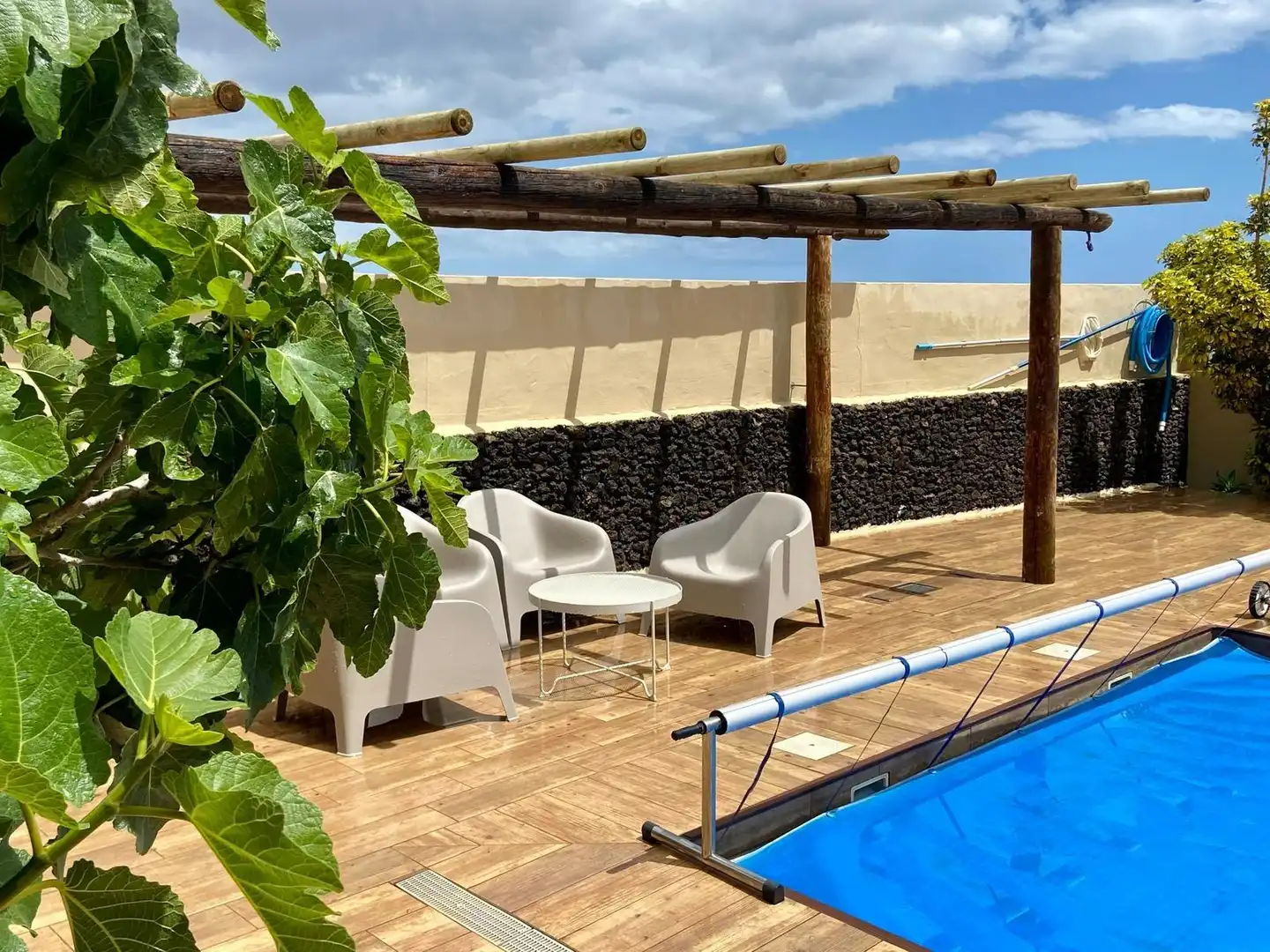 Terraza de Casa o chalet en venta en Tías pueblo