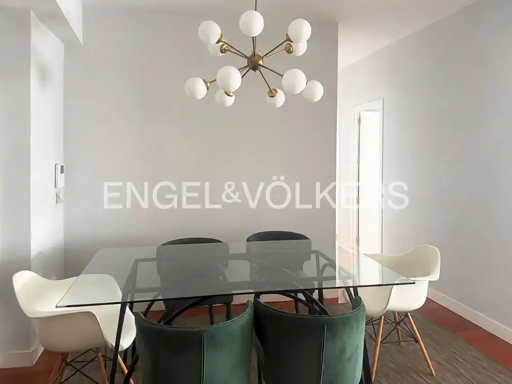 Esszimmer von Wohnung zur Miete in Madrid mit Klimaanlage, Heizung und Möbliert