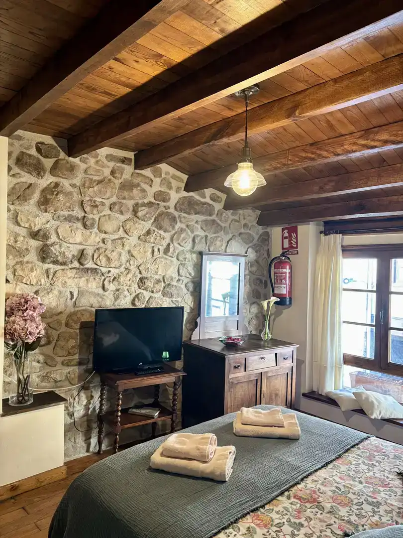 Living room of Detached homes for rent in Piloña  with Furnished