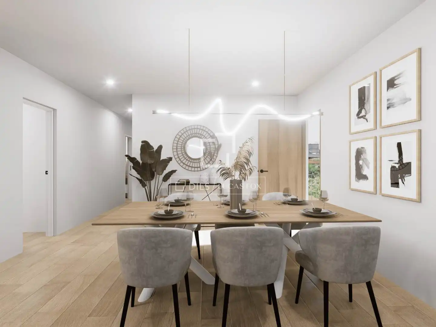 Dining room of Houses for sale in Marratxí  with Air Conditioner, Private garden and Swimming Pool