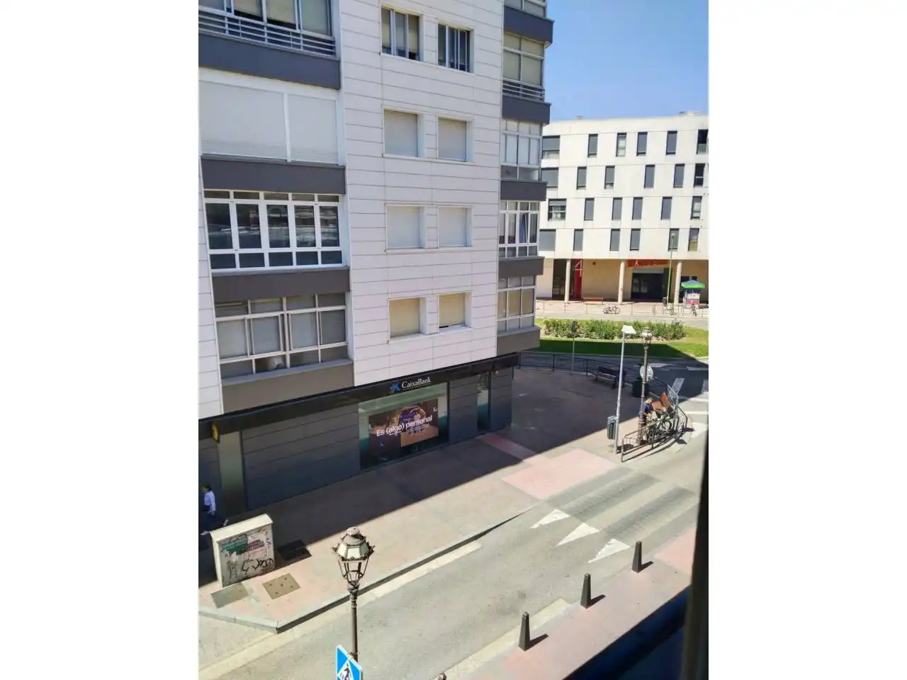 Vista exterior de Pis de lloguer en Burgos amb Calefacció i Moblat