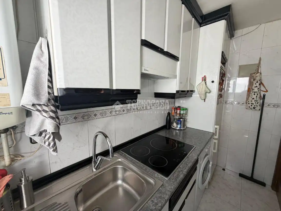 Kitchen of Flat for sale in Madrid  with Air Conditioner, Heating and Balcony
