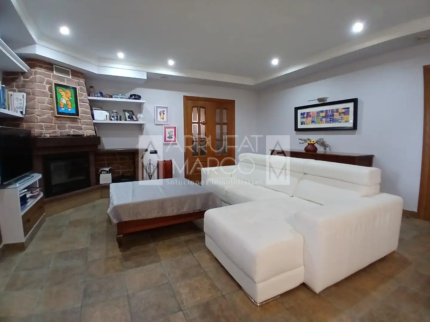 Sala de estar de Casa o chalet en venta en Vila-real con Jardín privado, Terraza y Piscina