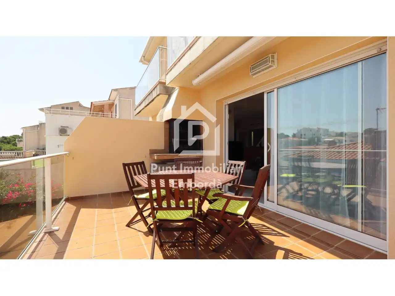 Terrace of Detached homes for sale in Llançà  with Air Conditioner, Heating and Private garden