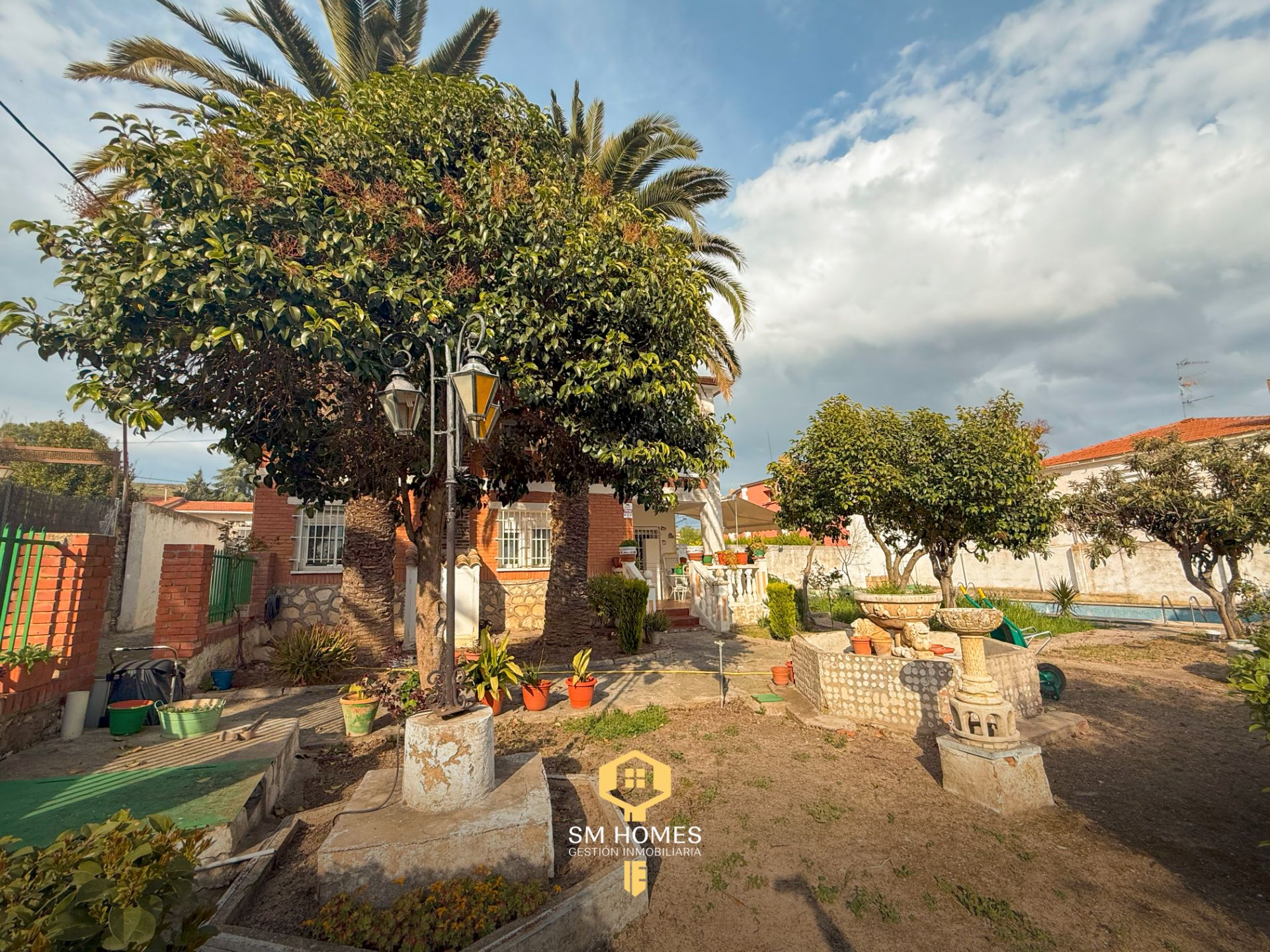 Vista exterior de Casa o xalet en venda en Mazuecos amb Calefacció, Jardí privat i Terrassa