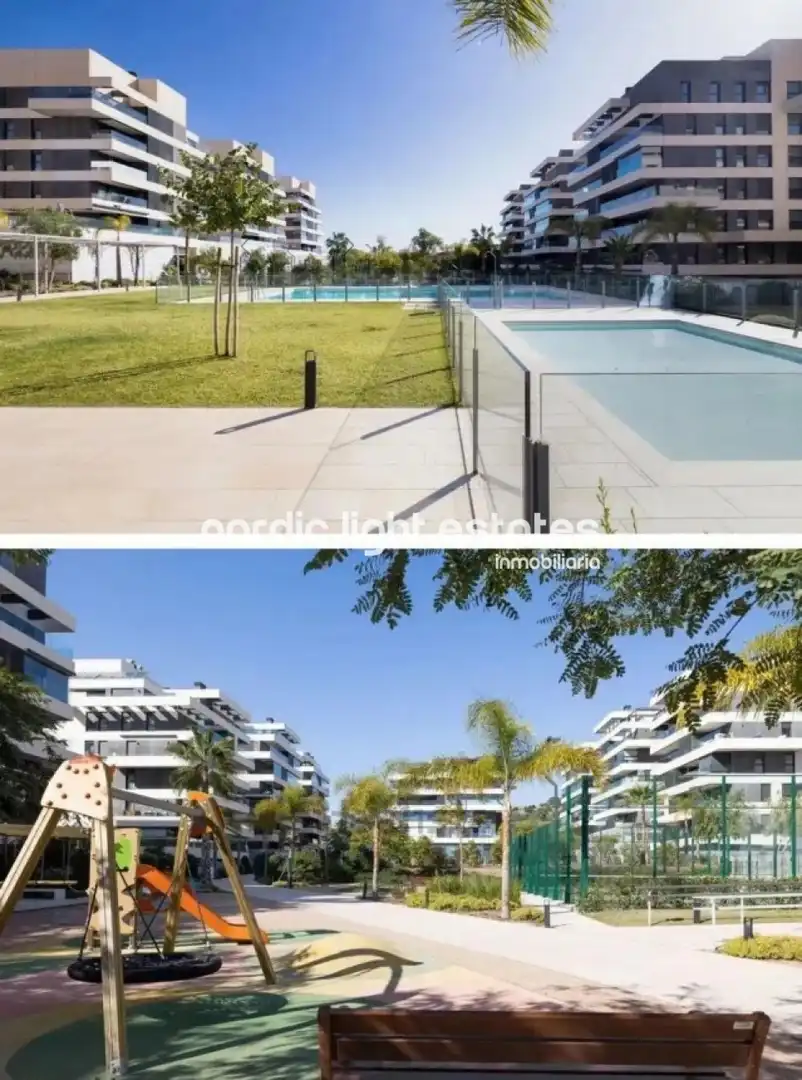 Vista exterior de Pis en venda en Málaga amb Aire condicionat, Terrassa i Traster