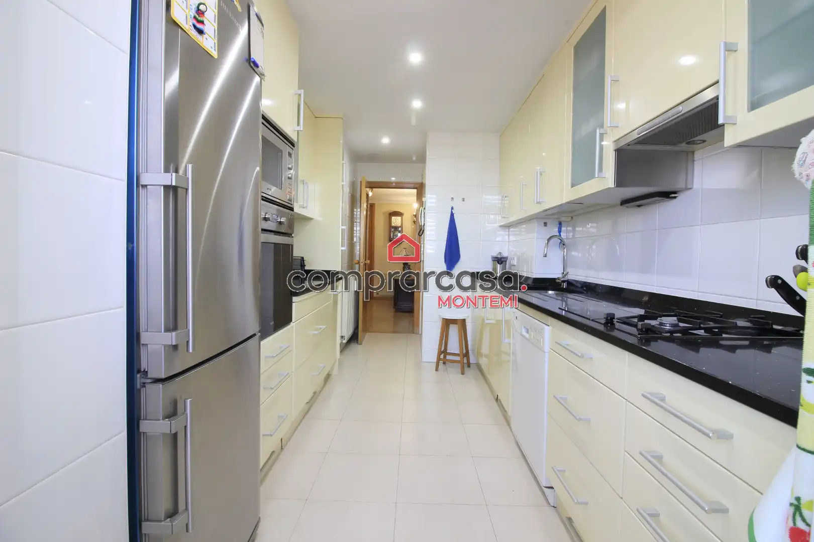 Küche von Wohnung zum Verkauf in Madrid mit Heizung, Parkett und Terrasse
