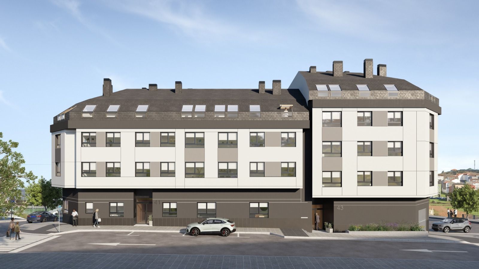 Exterior view of Flat for sale in Arteixo  with Heating and Storage room