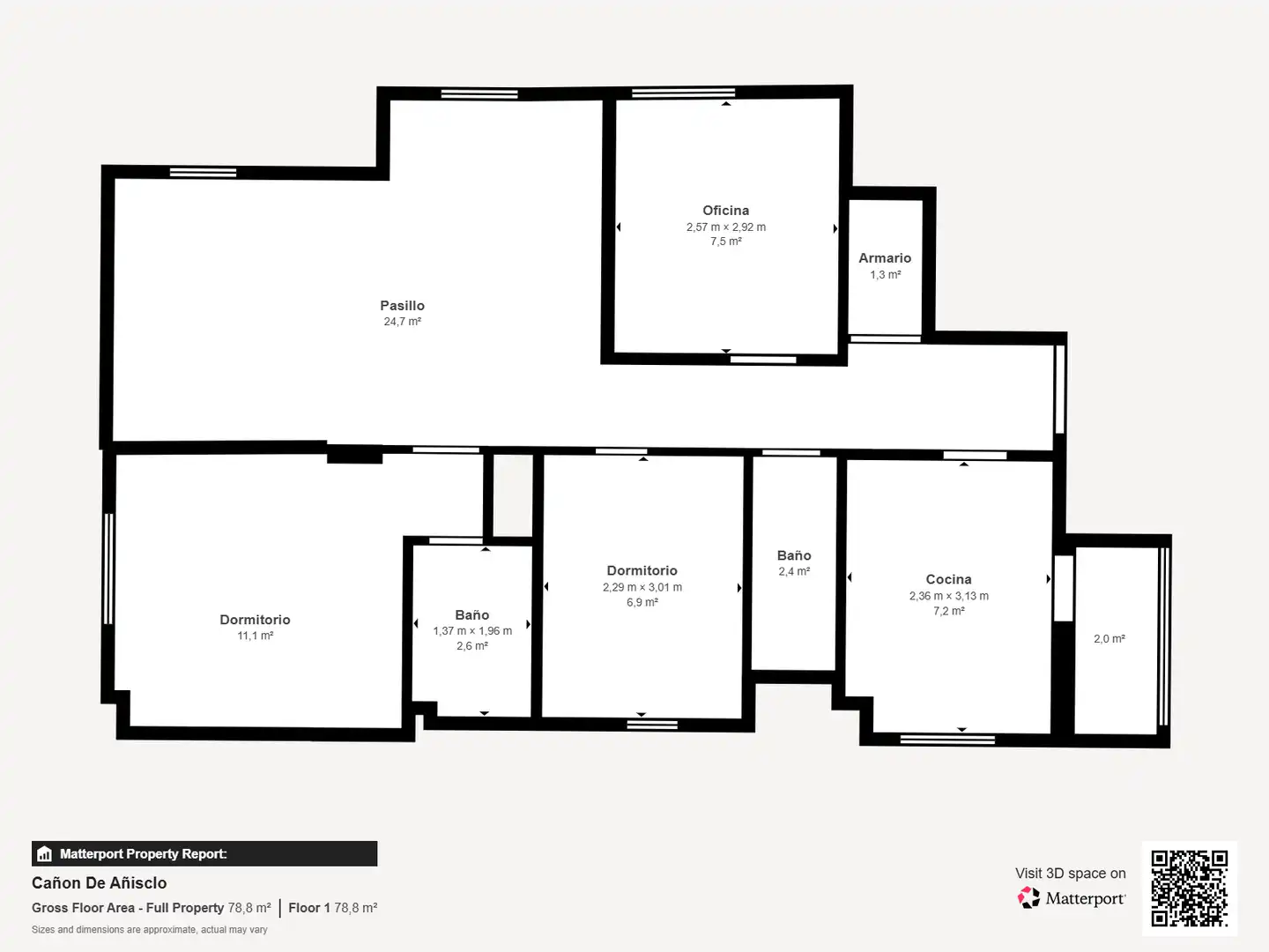 Piso en venta en Calle Cañón de Añisclo, Arrabal