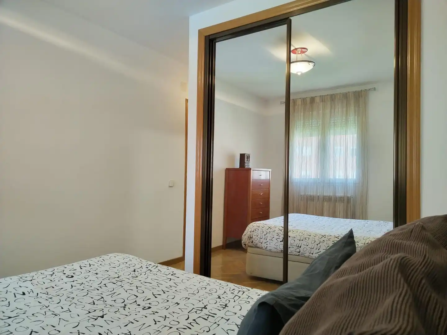 Bedroom of Flat for rent in Arganda del Rey  with Air Conditioner, Heating and Private garden