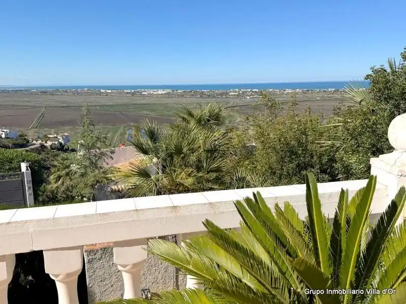 Vista exterior de Casa o xalet en venda en Pego amb Aire condicionat, Calefacció i Jardí privat