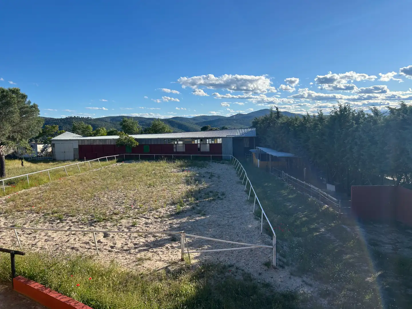 Vista exterior de Finca rústica en venta en Navas del Rey con Calefacción, Jardín privado y Terraza
