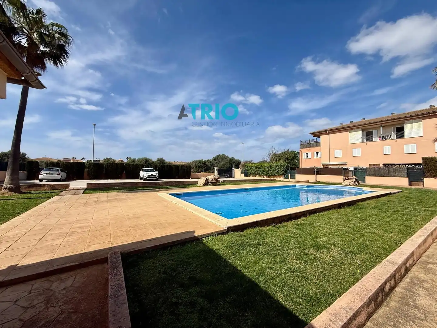 Swimming pool of Duplexes for sale in Llucmajor  with Air Conditioner, Heating and Terrace