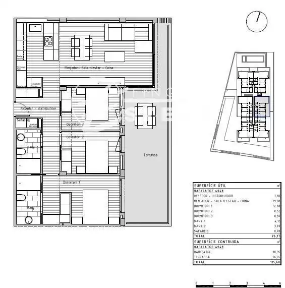 Penthouse with pool for sale in COSTA DAURADA, imagen 26