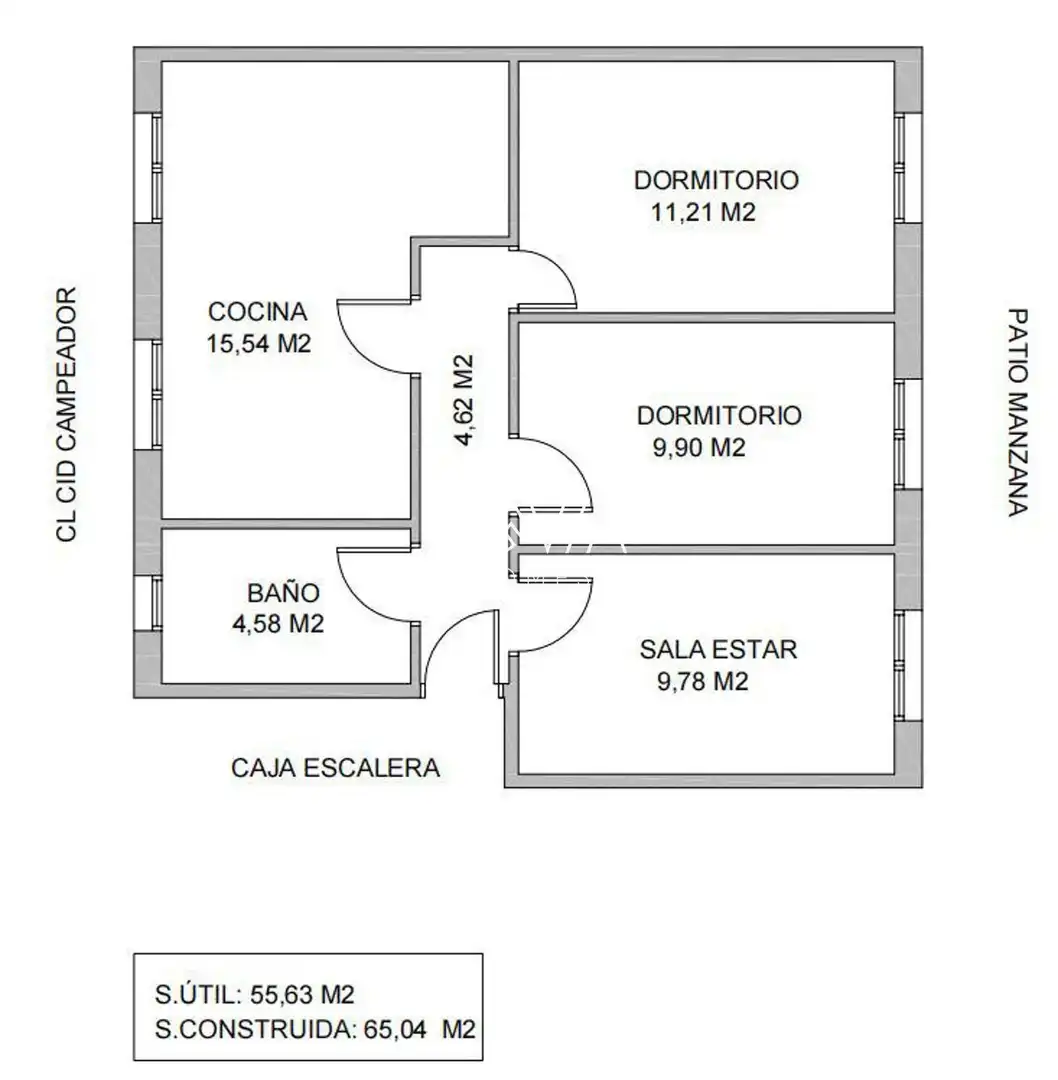 Flat for sale in Castrillón