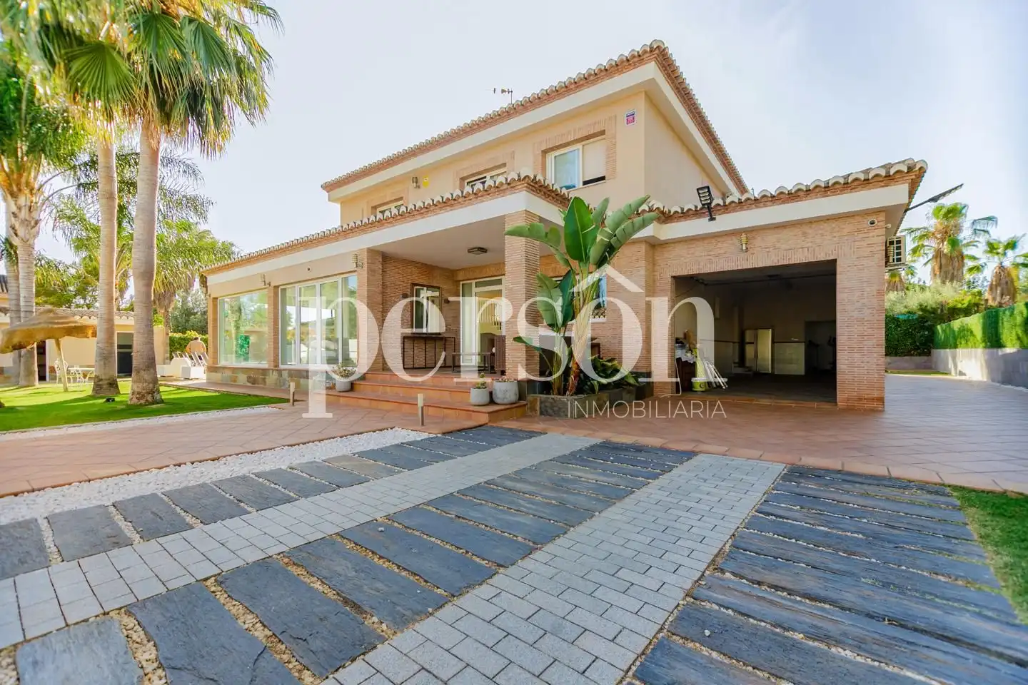Garden of Houses for rent in Bétera  with Air Conditioner, Private garden and Terrace