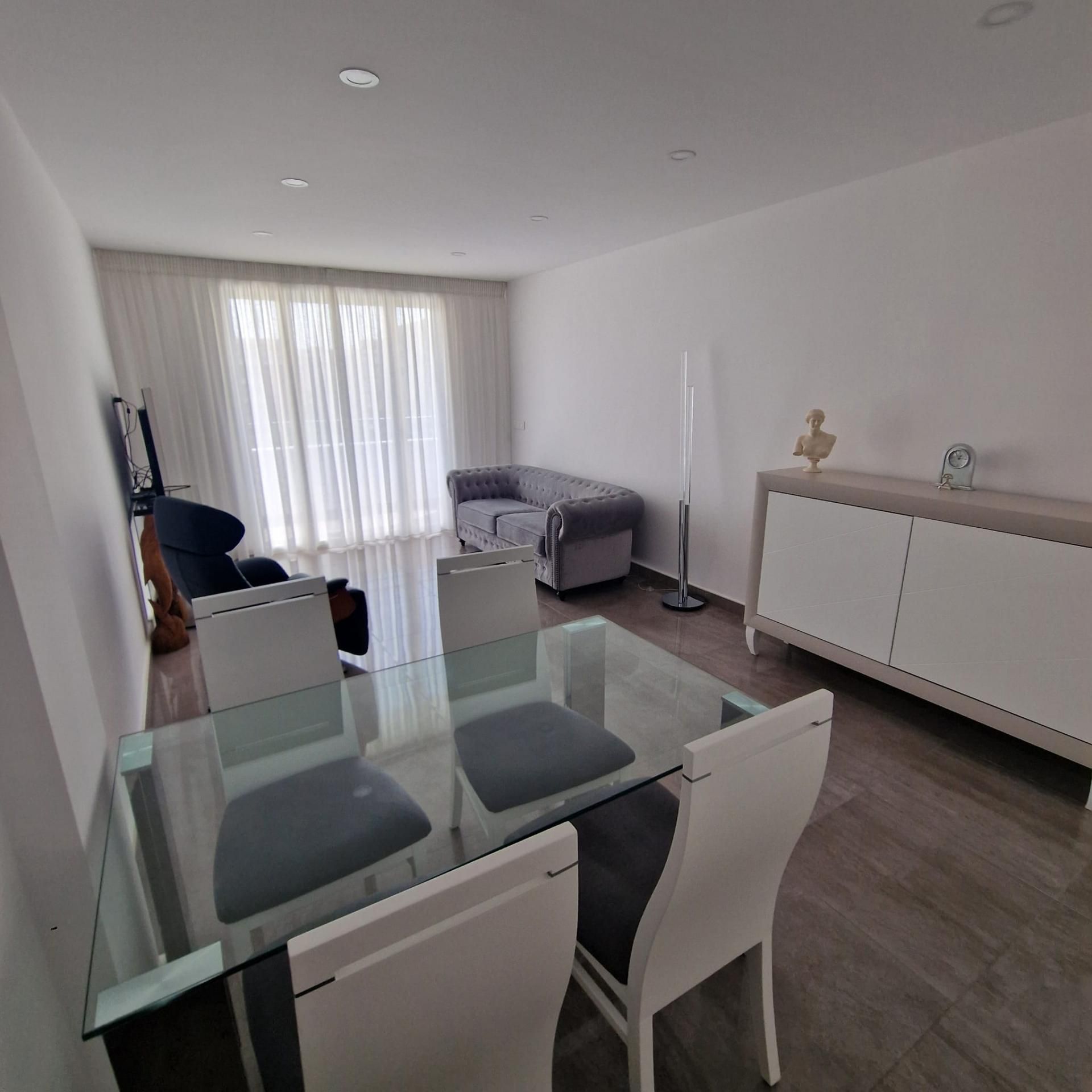 Living room of Flat for sale in Badajoz Capital  with Heating, Storage room and Balcony