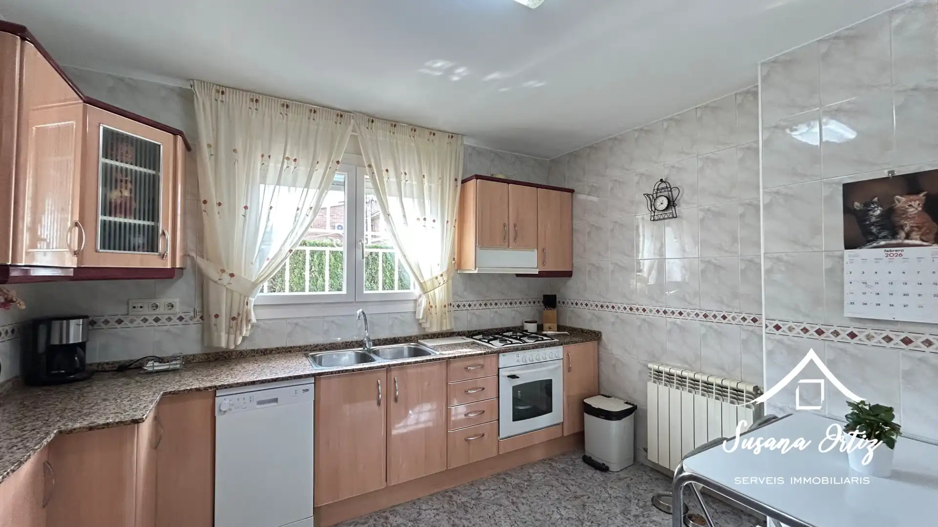 Cocina de Casa o chalet en venta en Masquefa con Aire acondicionado, Calefacción y Jardín privado