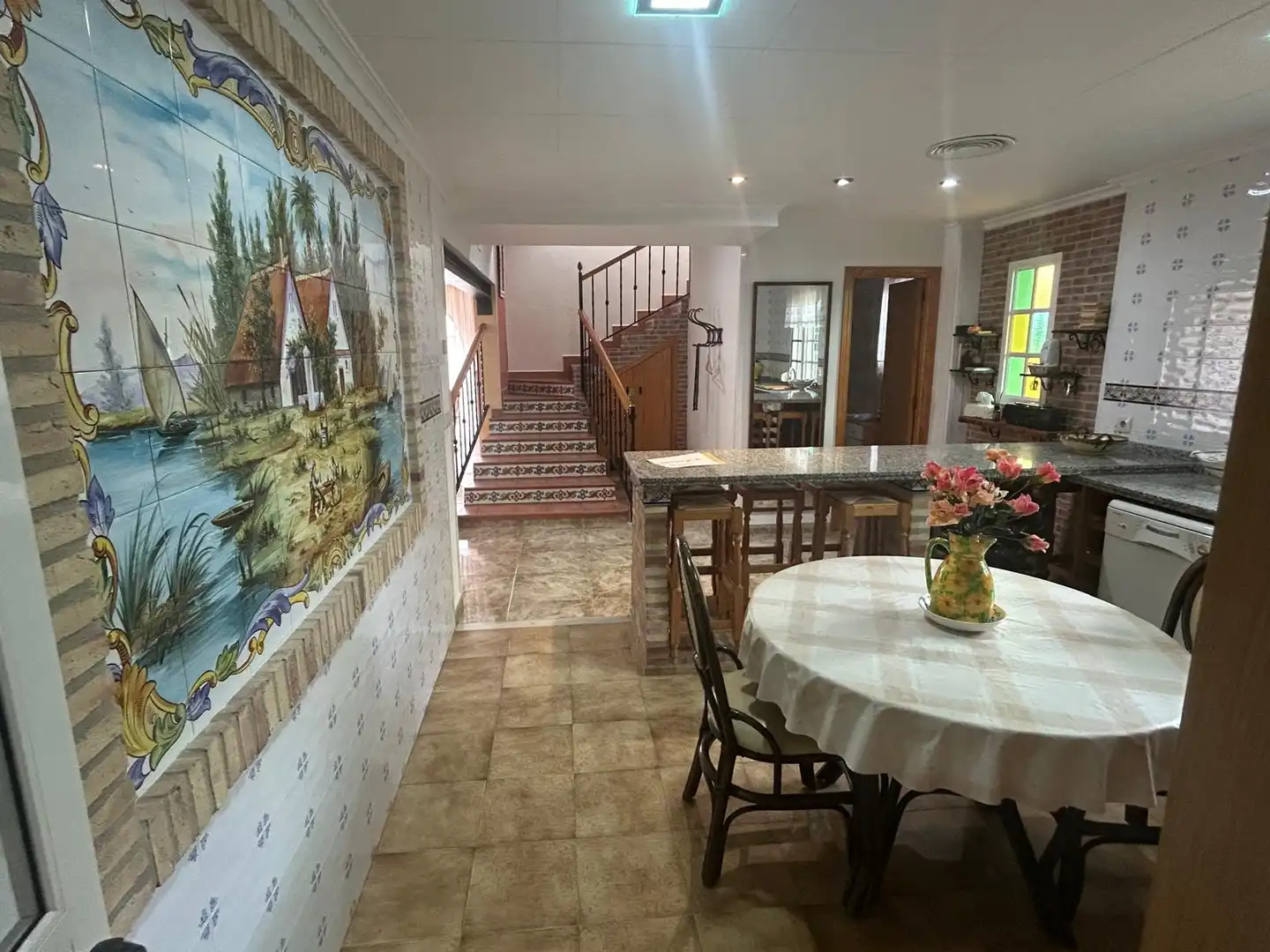 Comedor de Casa o chalet en venta en Corbera con Terraza, Amueblado y Horno